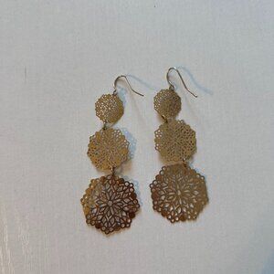 Gold Dangle Earrings